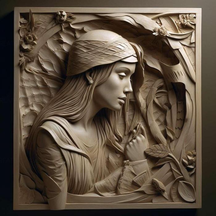 نموذج ثلاثي الأبعاد لآلة CNC 3D Art 